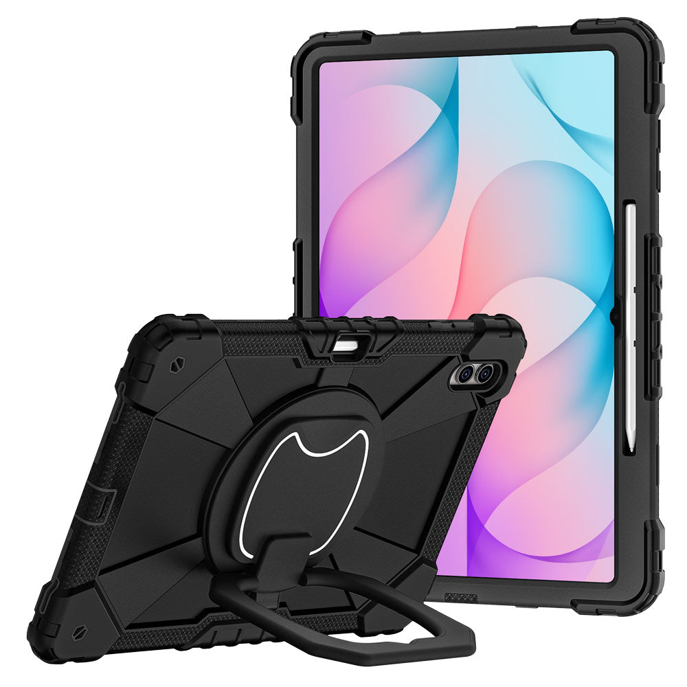 ARMOR-X Samsung Galaxy Tab S12 Ultra SM-X940 / X946 Rugged Case with Kick-Stand &amp; Folding Grip. This case combines heavy-duty 3-layer protection with a versatile 360° rotating kickstand and 180° folding grip for secure one-handed use and hands-free viewing. Raised bezels help protect the screen and camera from everyday scratches, while precision cutouts, integrated dust covers, and a reinforced shoulder strap attachment ensure reliable performance wherever work or adventure takes you.
