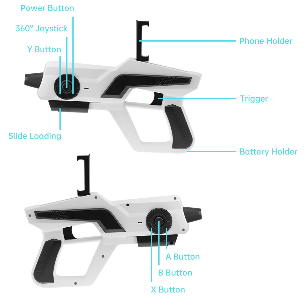 CONT-AG13 | Wireless Bluetooth AR Toy Gun Controller For Phone