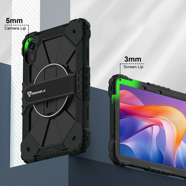 CTD-Mi-RMP2 | Xiaomi Redmi Pad 2 ( 11" ) | Rugged Case with Kick-Stand &amp; Hand Strap