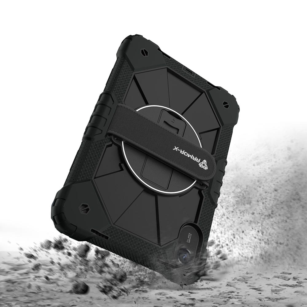 CTD-Mi-RMP2 | Xiaomi Redmi Pad 2 ( 11" ) | Rugged Case with Kick-Stand &amp; Hand Strap