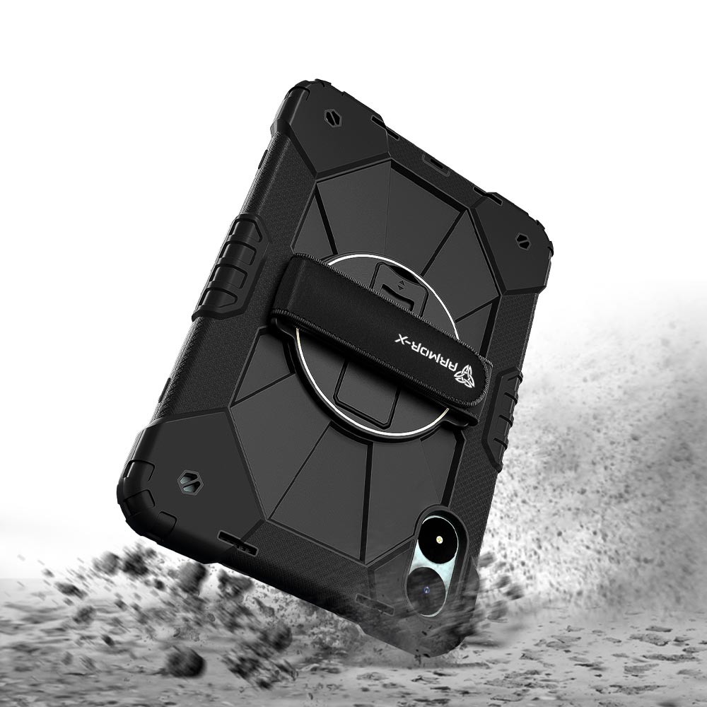 CTD-Mi-RMPPR | Xiaomi Redmi Pad Pro / Pro 5G / POCO Pad | Rugged Case with Kick-Stand &amp; Hand Strap