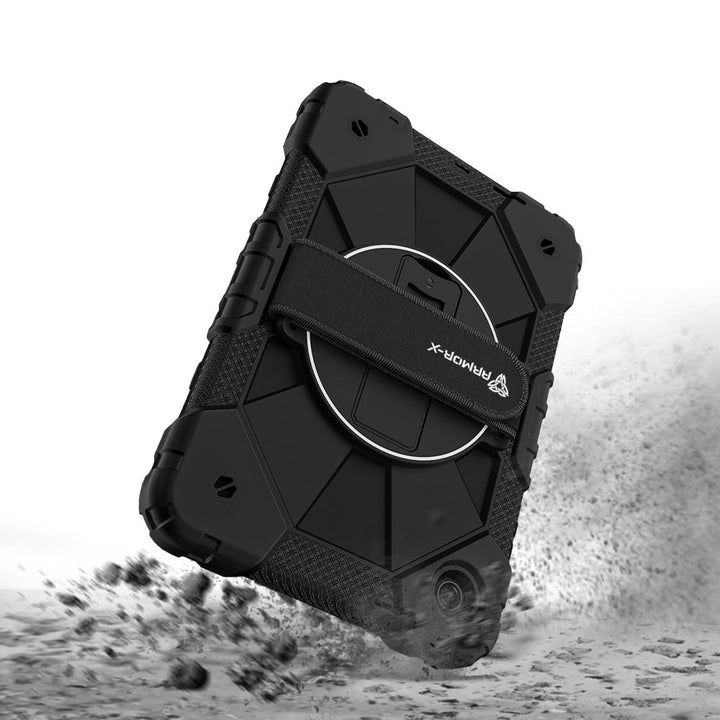 CTD-TMO-TAB2 | T-Mobile REVVL Tab 2 | Rugged Case with Kick-Stand &amp; Hand Strap