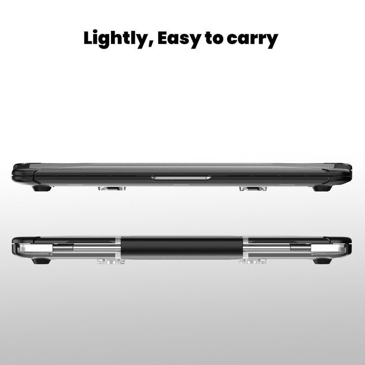 ARMOR-X Macbook Air 13" 2018 / 2020 (A1932 / A2179 / M1 A2337) shockproof case. Slim and lightweight, easy and convenient to carry around.