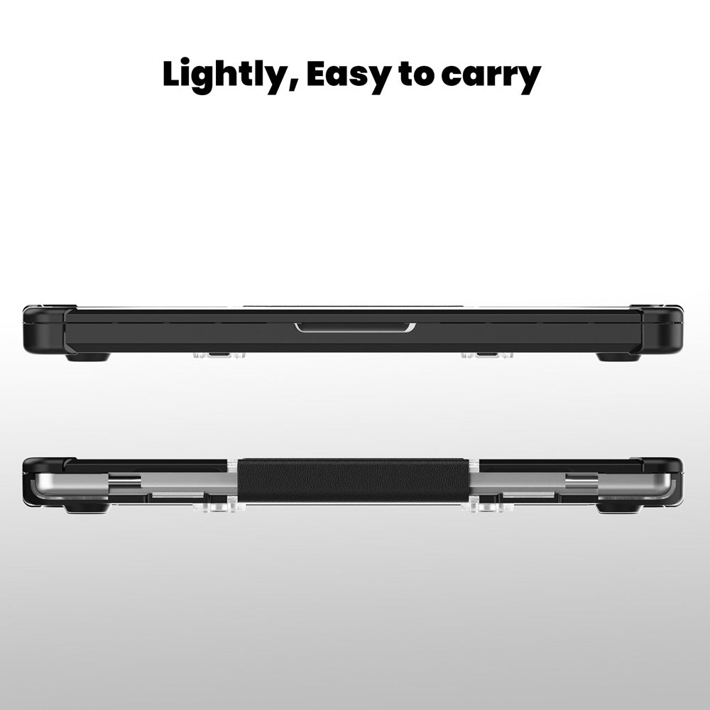 ARMOR-X Macbook Pro 14" 2021 / 2023 (M1 Pro/Max A2442 / M2 A2779 / M3 A2918 A2992 ) shockproof case. Slim and lightweight, easy and convenient to carry around.