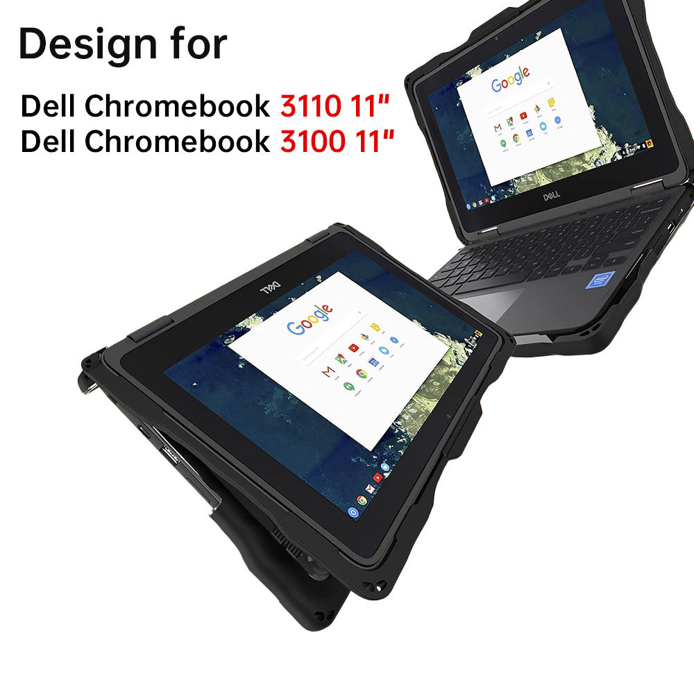 CVM-DELL-3100 | Dell Chromebook 3110 / 3100 11" | Heavy Duty Military Grade Rugged Case