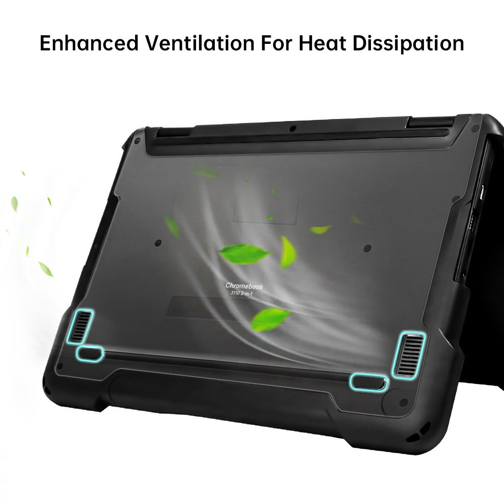 CVM-DELL-3100 | Dell Chromebook 3110 / 3100 11" | Heavy Duty Military Grade Rugged Case