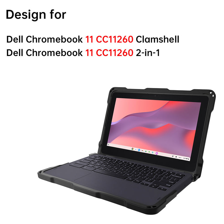 CVM-DELL-K37 | Dell Chromebook 11 CC11260 Clamshell / 2-in-1 | Heavy Duty Military Grade Rugged Case