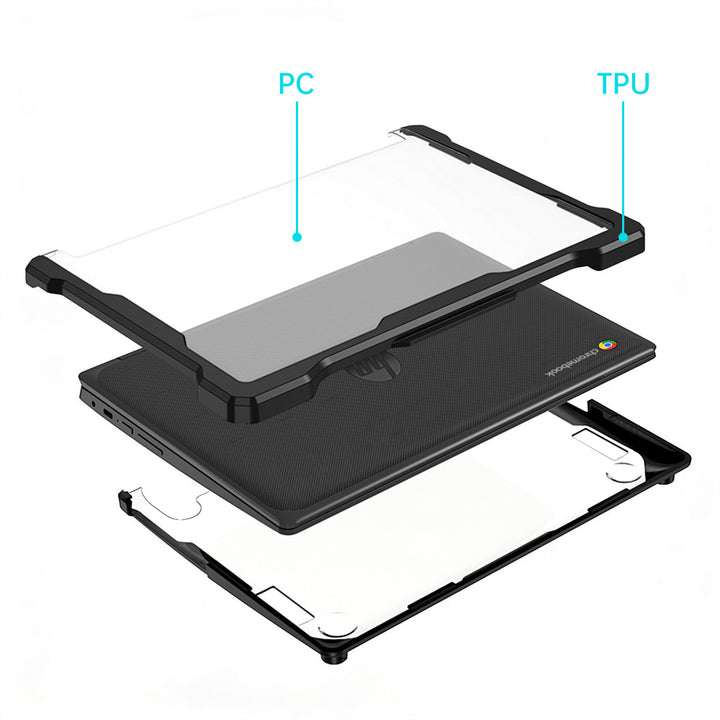 CVM-HP-G4 | HP Fortis x360 11 inch G4 Chromebook / G3 J Chromebook | Heavy Duty Military Grade Rugged Case