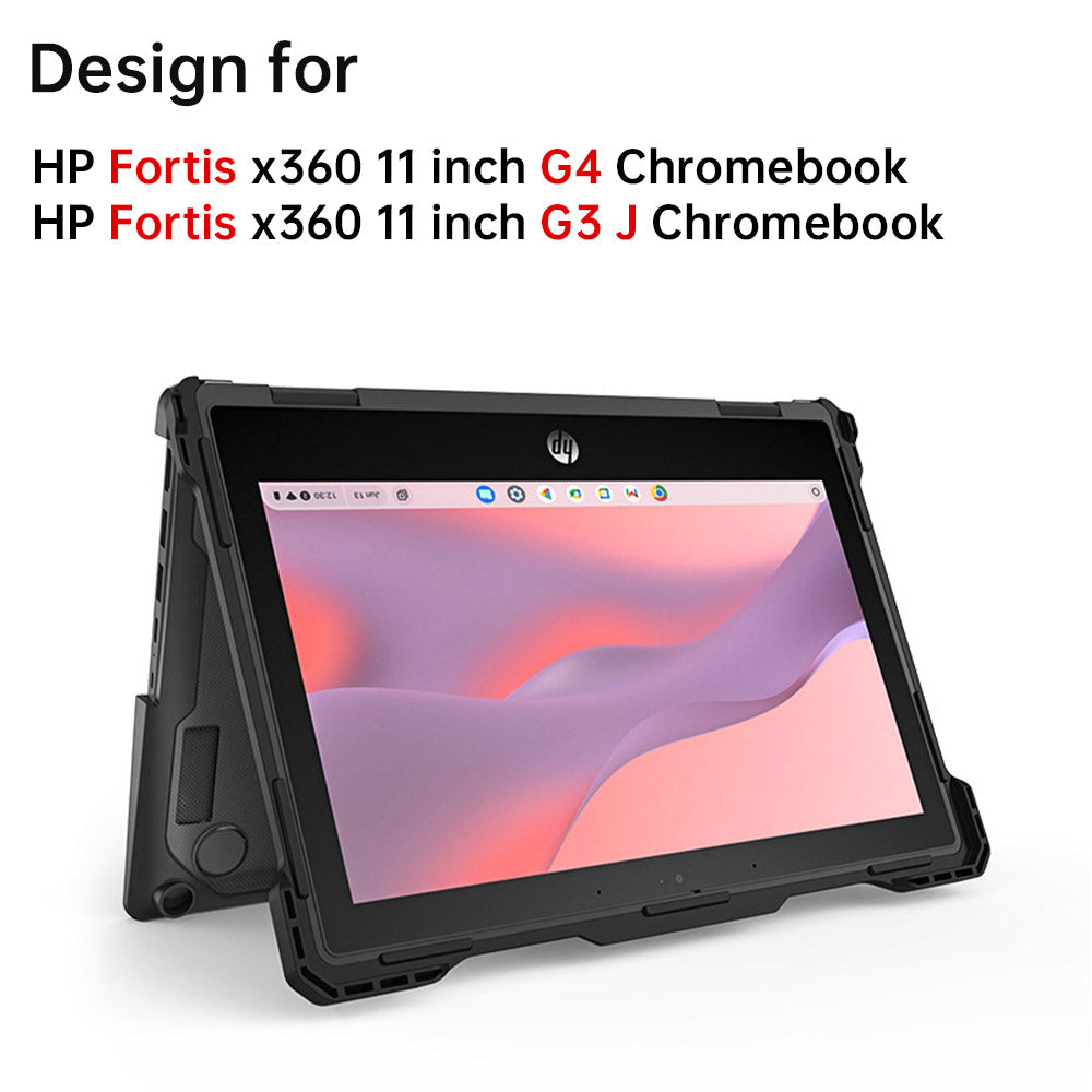 CVM-HP-G4 | HP Fortis x360 11 inch G4 Chromebook / G3 J Chromebook | Heavy Duty Military Grade Rugged Case