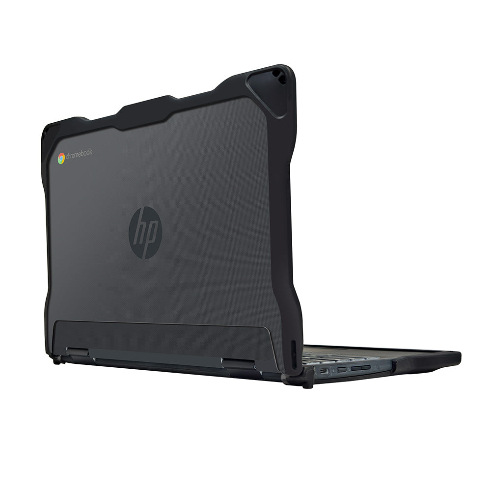 ARMOR-X HP Fortis Flip G1i 11 2 in 1 Chromebook & HP Fortis x360 11 G5 2 in 1 Chromebook & HP Chromebook x360 11 G4 EE / G3 EE 11.6" 2 in 1 Chromebook Heavy Duty Military Grade Rugged Case. It is engineered to withstand drops of up to 1.2 meters (4 feet), protecting your laptop from accidental scuffs, scratches, bumps, and other impacts.