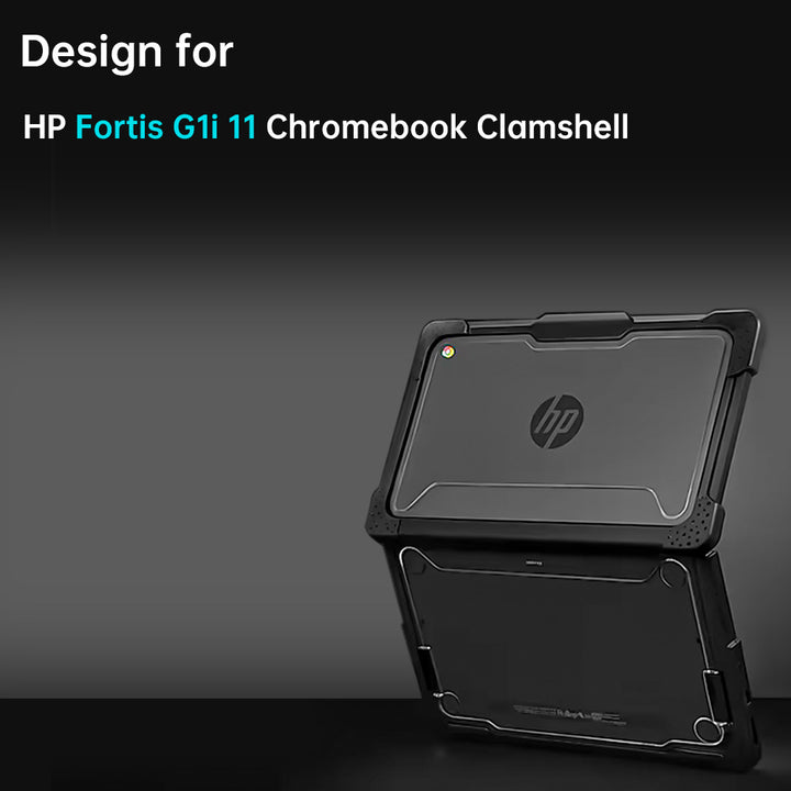 CVM-HP-K24-1 | HP Fortis G1i 11 Chromebook Clamshell | Heavy Duty Military Grade Rugged Case