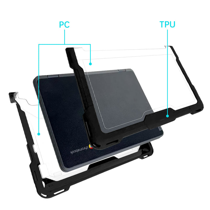CVM-LN-K21 | Lenovo 100e Chromebook Gen 4 (82W) / 100w Gen 4 | Heavy Duty Military Grade Rugged Case