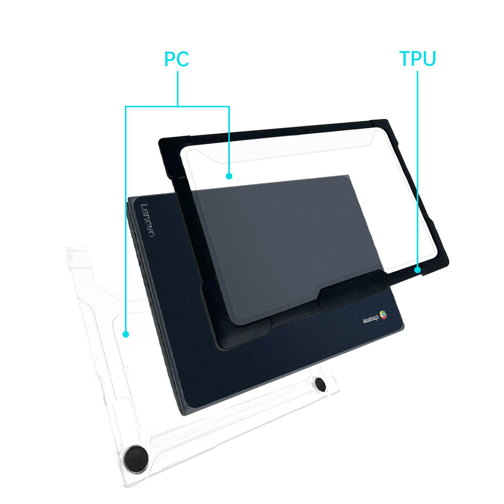 CVM-LN-K26 | Lenovo 100e Chromebook (2nd Gen) 11.6" | Heavy Duty Military Grade Rugged Case