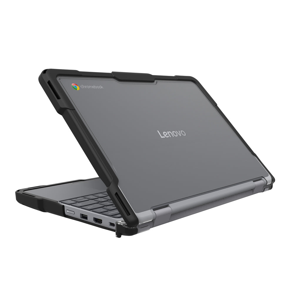 ARMOR-X Lenovo Chrome 500e 2in1 G5 M89 / ITN Heavy Duty Military Grade Rugged Case. It is engineered to withstand drops of up to 1.2 meters (4 feet), protecting your laptop from accidental scuffs, scratches, bumps, and other impacts.