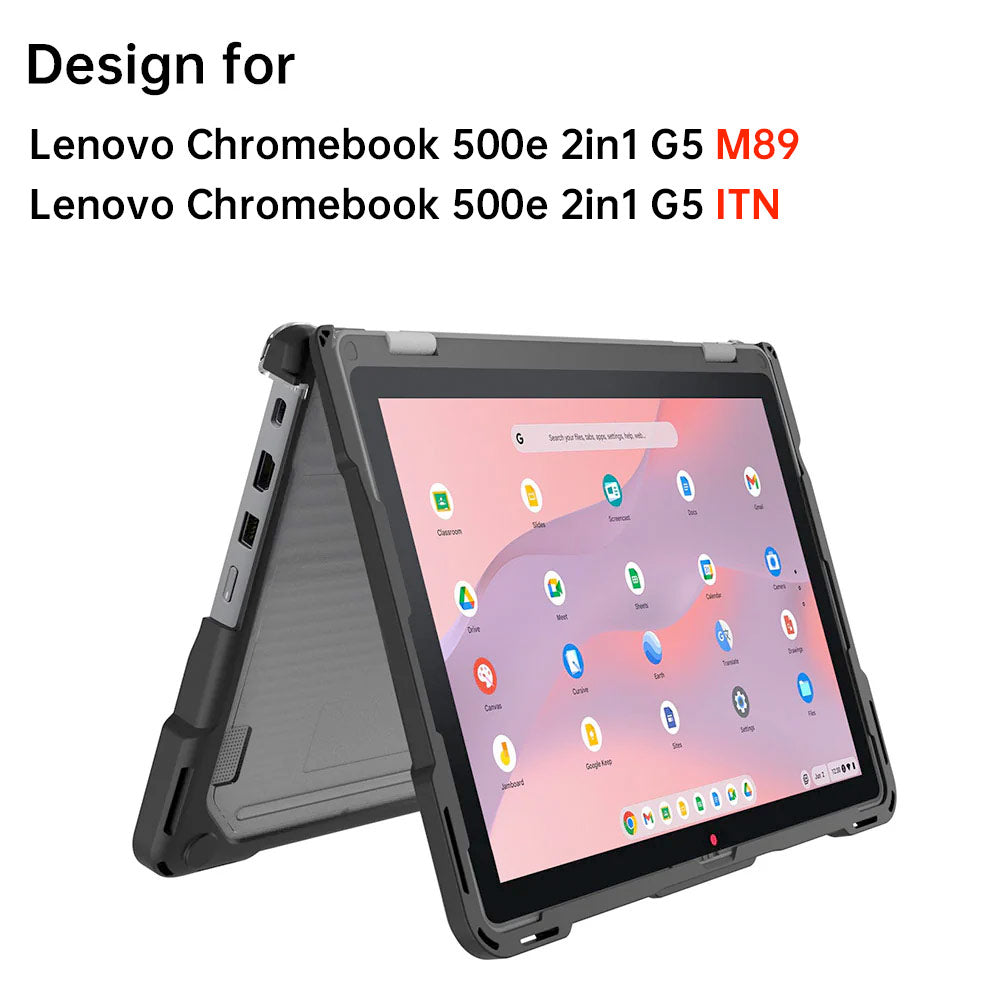 CVM-LN-K39 | Lenovo Chromebook 500e 2in1 G5 M89 / ITN | Heavy Duty Military Grade Rugged Case