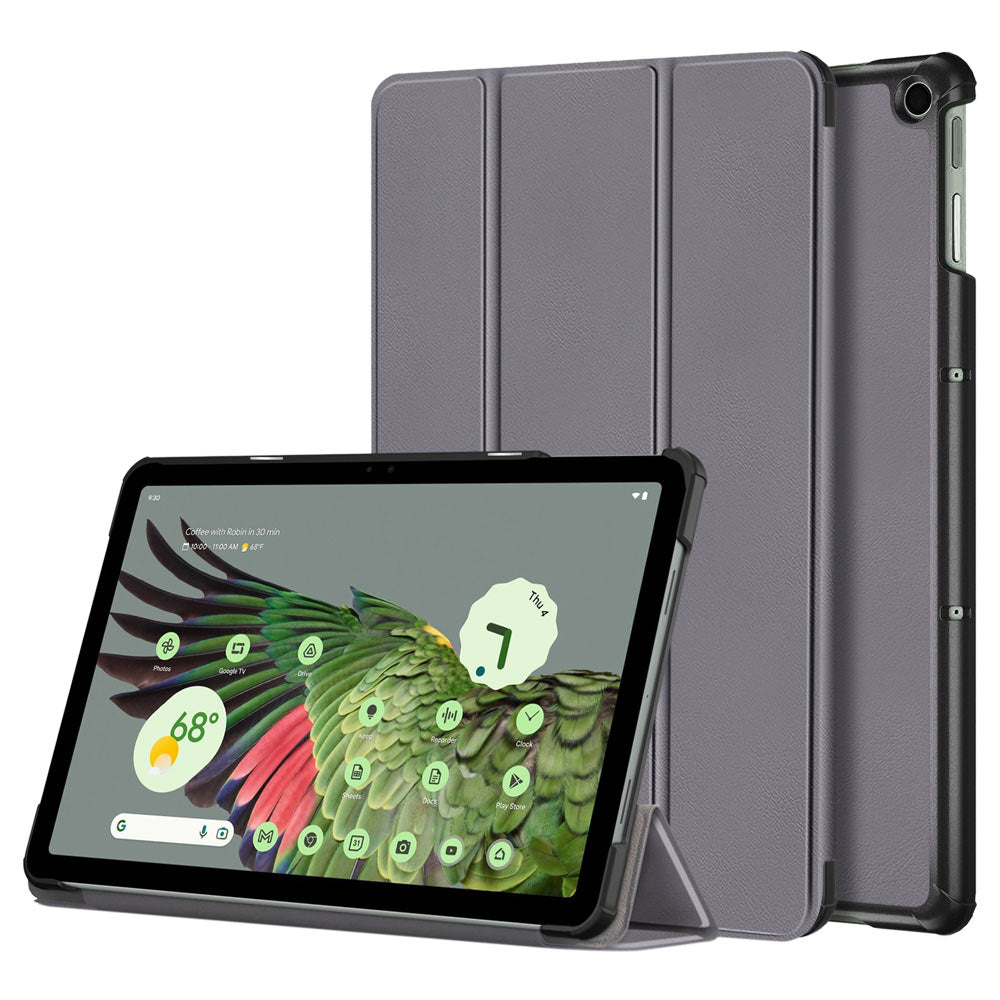 CVR-GG-PXLTAB1 | Google Pixel Tablet | Smart Tri-Fold Stand Magnetic PU  Cover