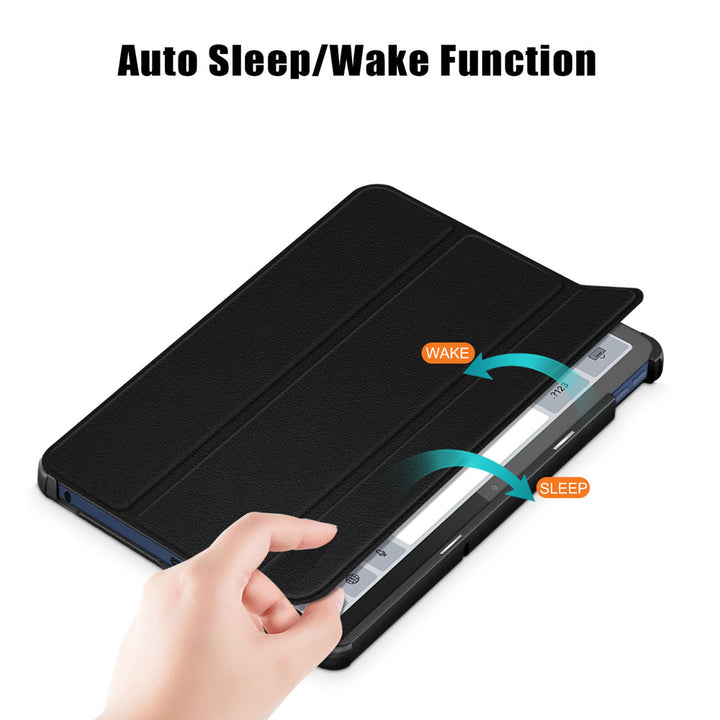 ARMOR-X Lenovo Tab M10 5G TB360 shockproof case, impact protection cover. Auto sleep / wake function.