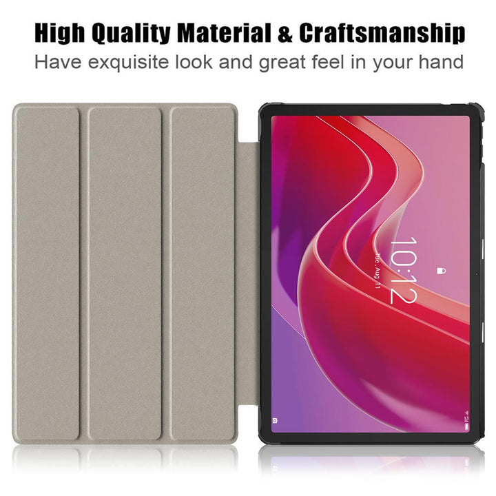 ARMOR-X Lenovo Tab M11 TB330 Smart Tri-Fold Stand Magnetic PU Cover. With high quality material & craftsmanship.