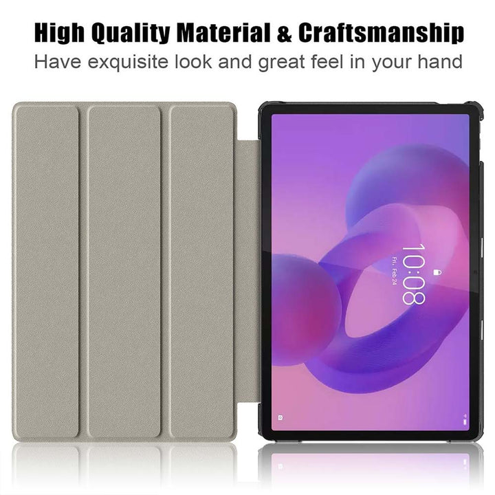 ARMOR-X Lenovo Tab K11 (Gen 2) TB336 / Lenovo Idea Tab ( 11" TB336 ) Smart Tri-Fold Stand Magnetic PU Cover. With high quality material & craftsmanship.