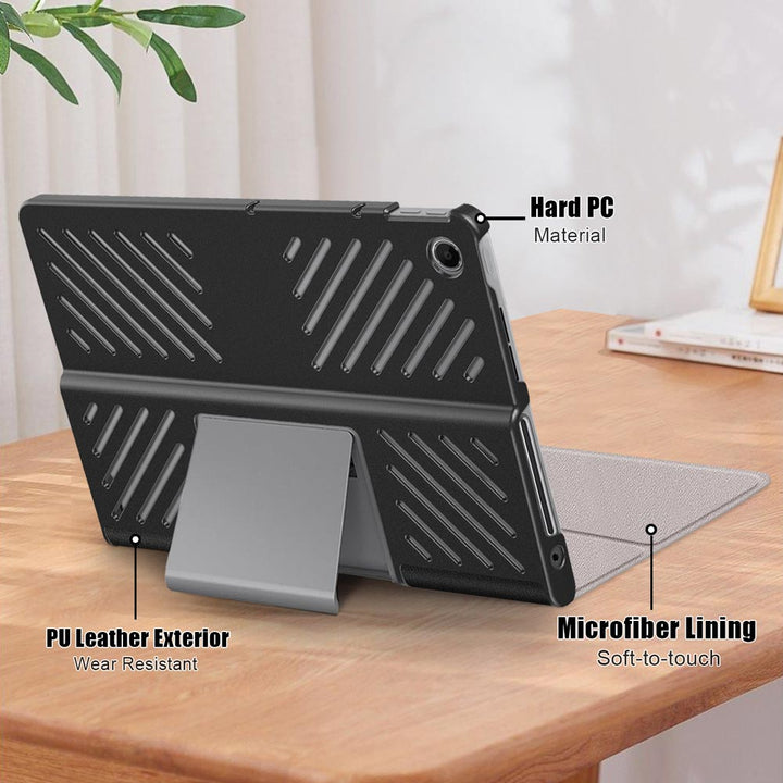 CVR-LN-TB351FU | Lenovo Tab Plus TB351FU | Smart Folio Case with Tri-Fold Stand & PU Leather Cover