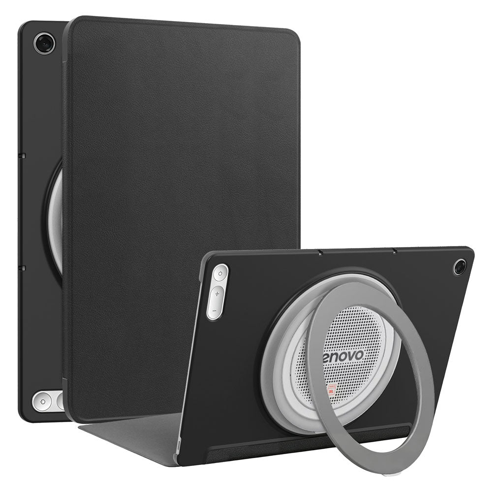 ARMOR-X Lenovo Tab Plus (Gen 2) TB355 Smart Folio Case with PU Leather Cover. Crafted with a durable PU leather exterior, soft microfiber lining, and a rigid PC back shell for reliable everyday protection.