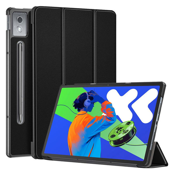 ARMOR-X Lenovo Idea Tab Pro TB373FU / TB375FC shockproof case, impact protection cover. Smart Tri-Fold Stand Magnetic PU Cover. Hand free typing, drawing, video watching.