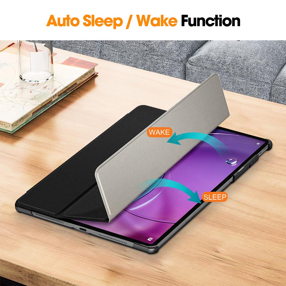 ARMOR-X Lenovo Idea Tab Pro (Gen 2) TB390 shockproof case, impact protection cover. Auto sleep / wake function.