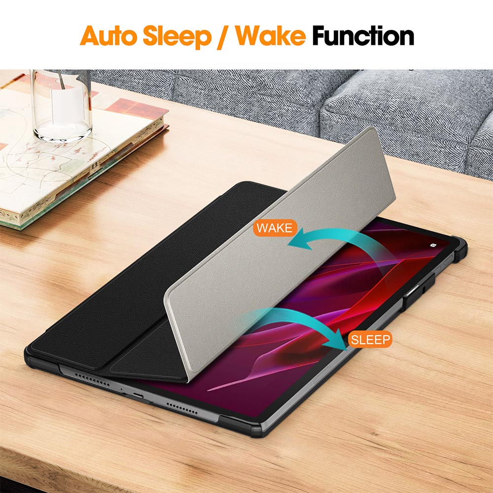 ARMOR-X Lenovo Yoga Tab ( 11.1" TB710 ) shockproof case, impact protection cover. Auto sleep / wake function.