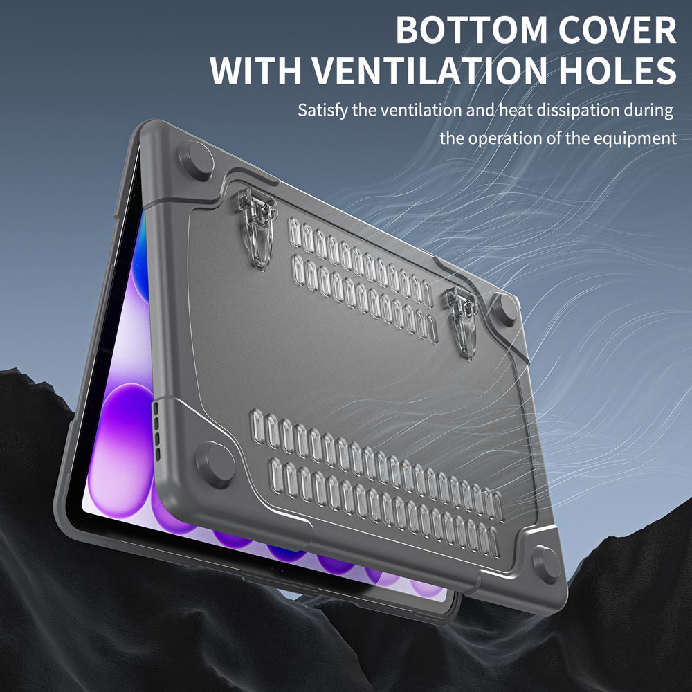 Cod Hard Shell Code Rise CVR-MB-NEO-GY | MacBook Neo (A3404) | Heavy Duty Slim Hard Shell Dual ...