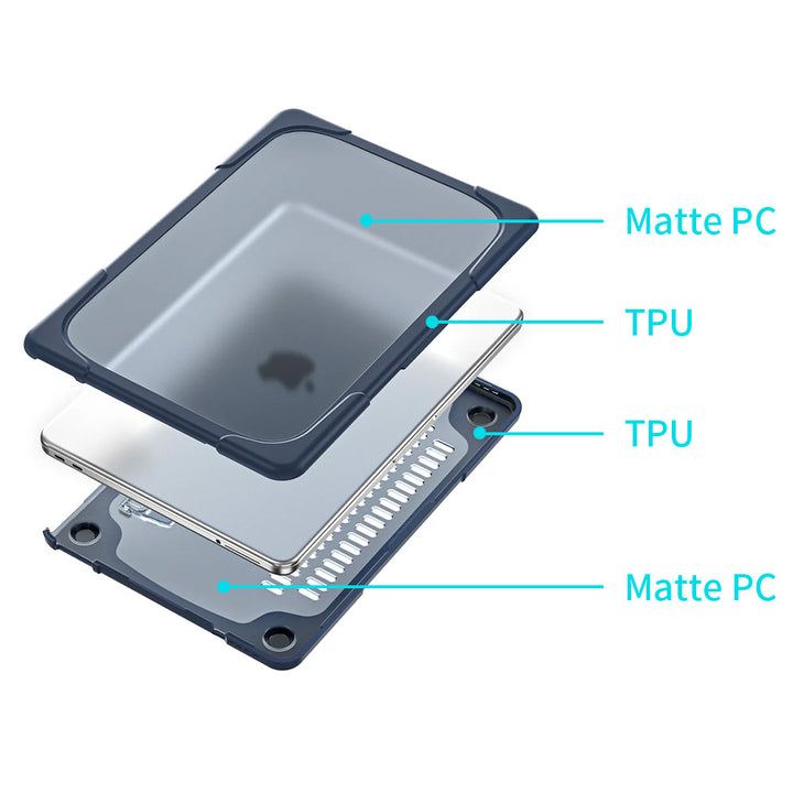 ARMOR-X MacBook Neo (A3404) Heavy Duty Slim Hard Shell Dual Layer Protective Cover