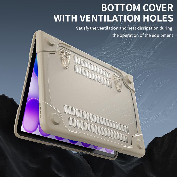 ARMOR-X MacBook Neo (A3404) cases. Fully vented for safe heat disbursement, fully access to all buttons and features.