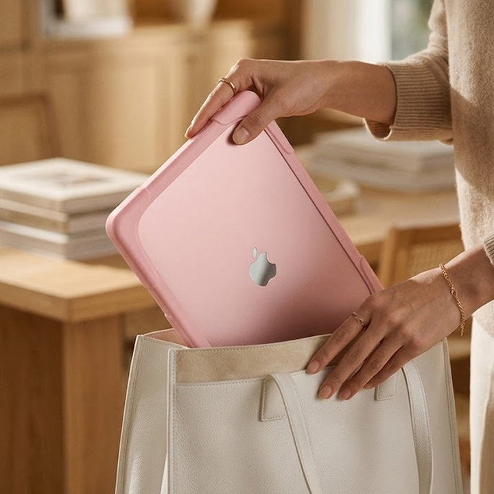 CVR-MB-NEO-PK | MacBook Neo (A3404) | Heavy Duty Slim Hard Shell Dual Layer Protective Cover, Pink