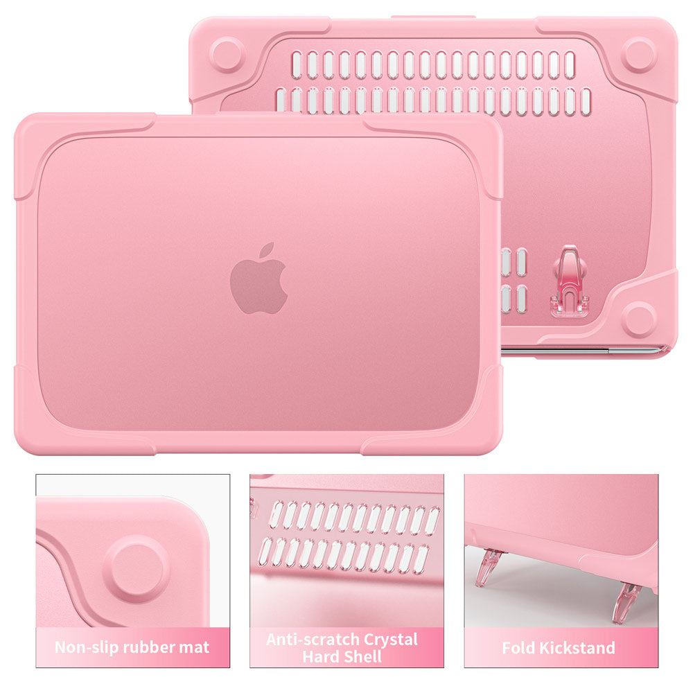 ARMOR-X MacBook Neo (A3404) shock proof cases. Made of high-quality TPU + PC material, not only shockproof and durable, but also comfortable to touch.