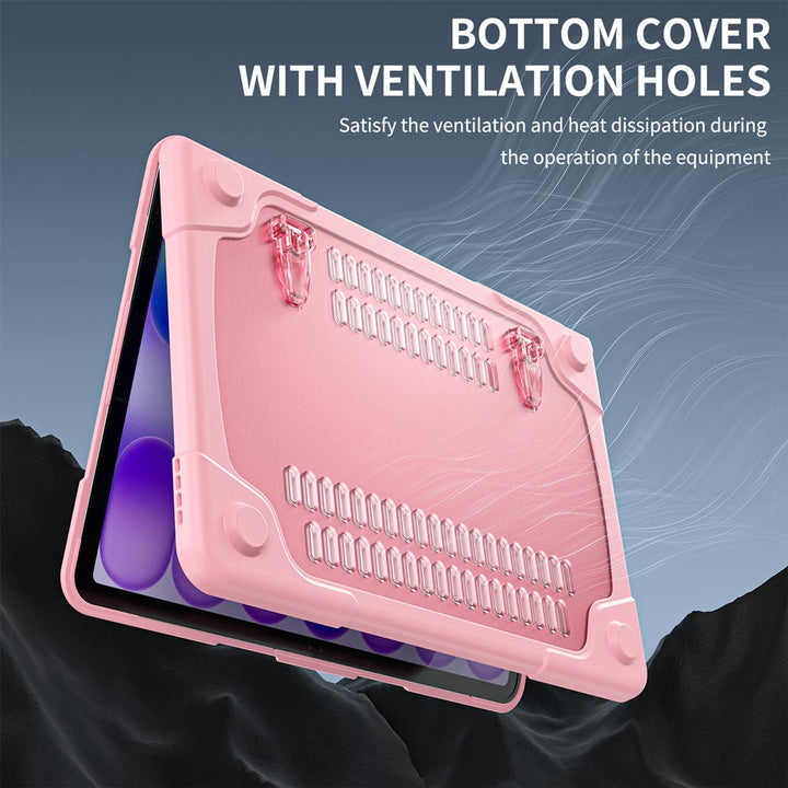 CVR-MB-NEO-PK | MacBook Neo (A3404) | Heavy Duty Slim Hard Shell Dual Layer Protective Cover, Pink