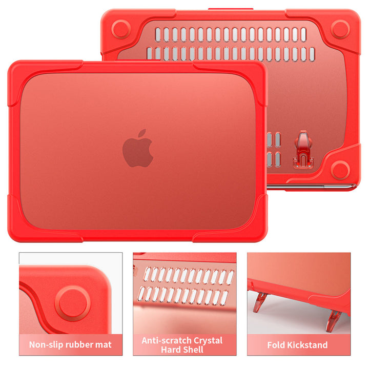 ARMOR-X MacBook Neo (A3404) shock proof cases. Made of high-quality TPU + PC material, not only shockproof and durable, but also comfortable to touch.