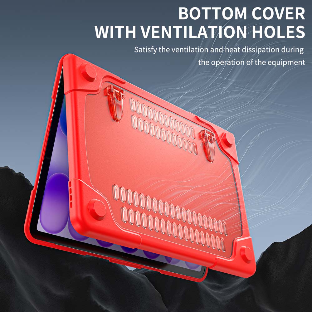 ARMOR-X MacBook Neo (A3404) shock proof cases. Fully vented for safe heat disbursement, fully access to all buttons and features.