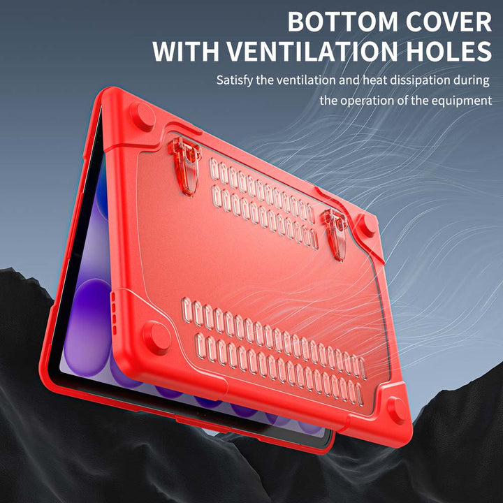 ARMOR-X MacBook Neo (A3404) shock proof cases. Fully vented for safe heat disbursement, fully access to all buttons and features.