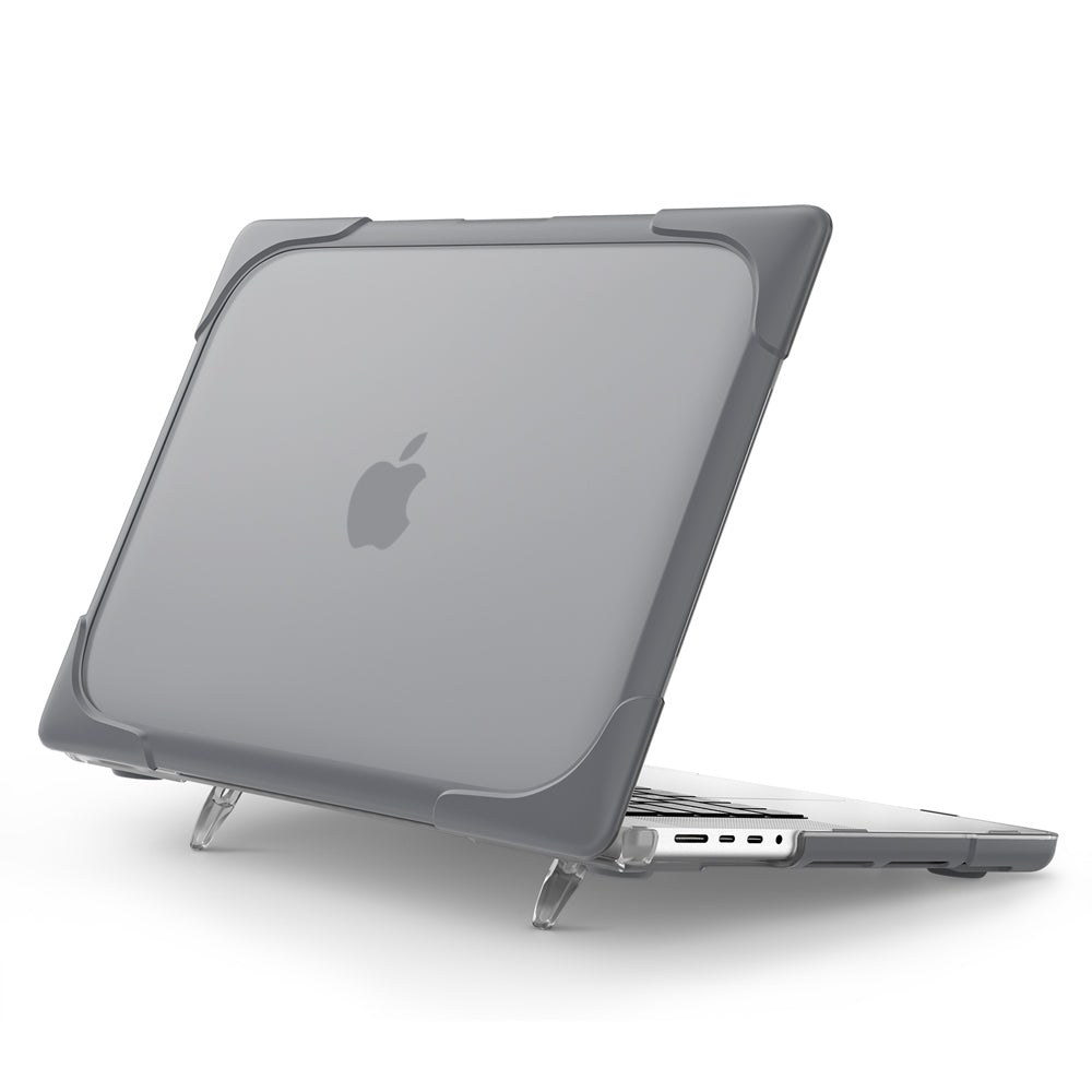 ARMOR-X Macbook Pro 14" 2021 / 2023 (M1 Pro/Max A2442 / M2 A2779 / M3 A2918 A2992 ) shockproof cases. Military-Grade Rugged Design with best drop proof protection.