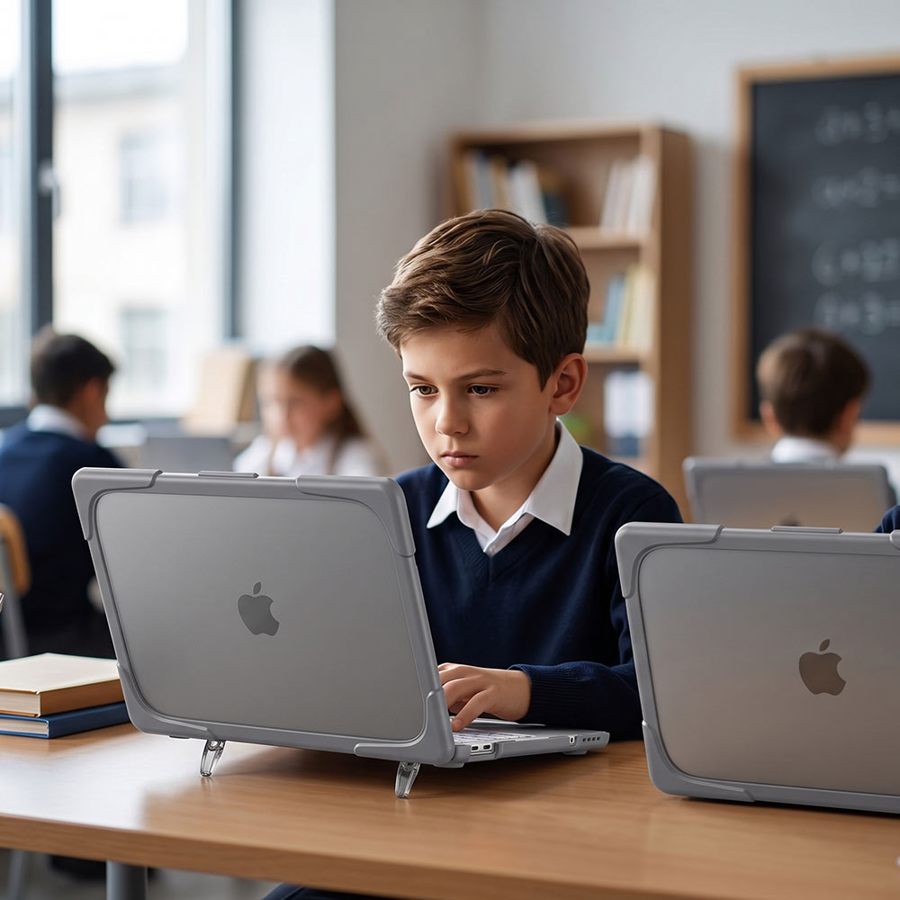 CVR-MB-P15 | MacBook Pro Retina 15" A1398 / MC975 / MC976 / ME664 / ME665 / ME293 / ME294 | Heavy Duty Slim Hard Shell Dual Layer Protective Cover