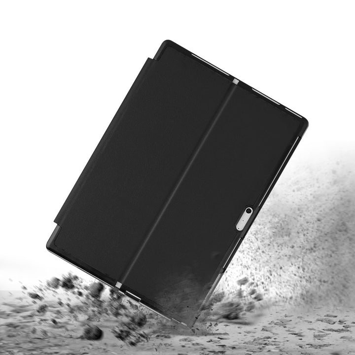 CVR-MS-SFPR7 | Microsoft Surface Pro 7 / 7 Plus / 6 / 5 / 4 | Smart Folio Case with PU Leather Cover
