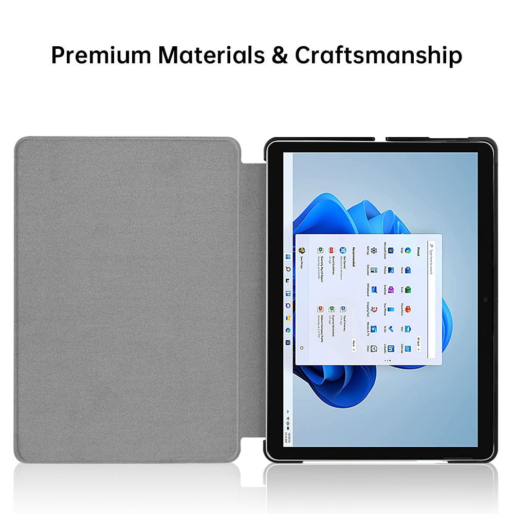 CVR-MS-SFPR8 | Microsoft Surface Pro 8 | Smart Folio Case with PU Leather Cover