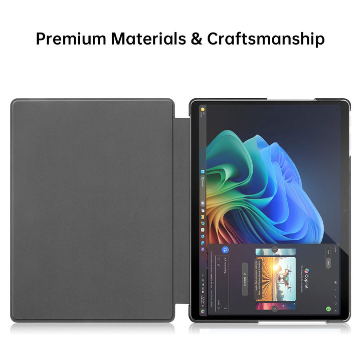 CVR-MS-SFPR9 | Microsoft Surface Pro 13-inch Copilot+ PC | Smart Folio Case with PU Leather Cover