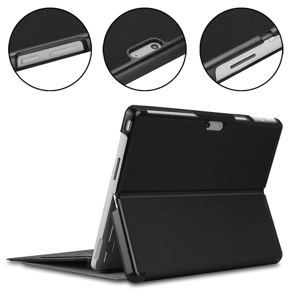 CVR-MS-SFPR9 | Microsoft Surface Pro 13-inch Copilot+ PC | Smart Folio Case with PU Leather Cover