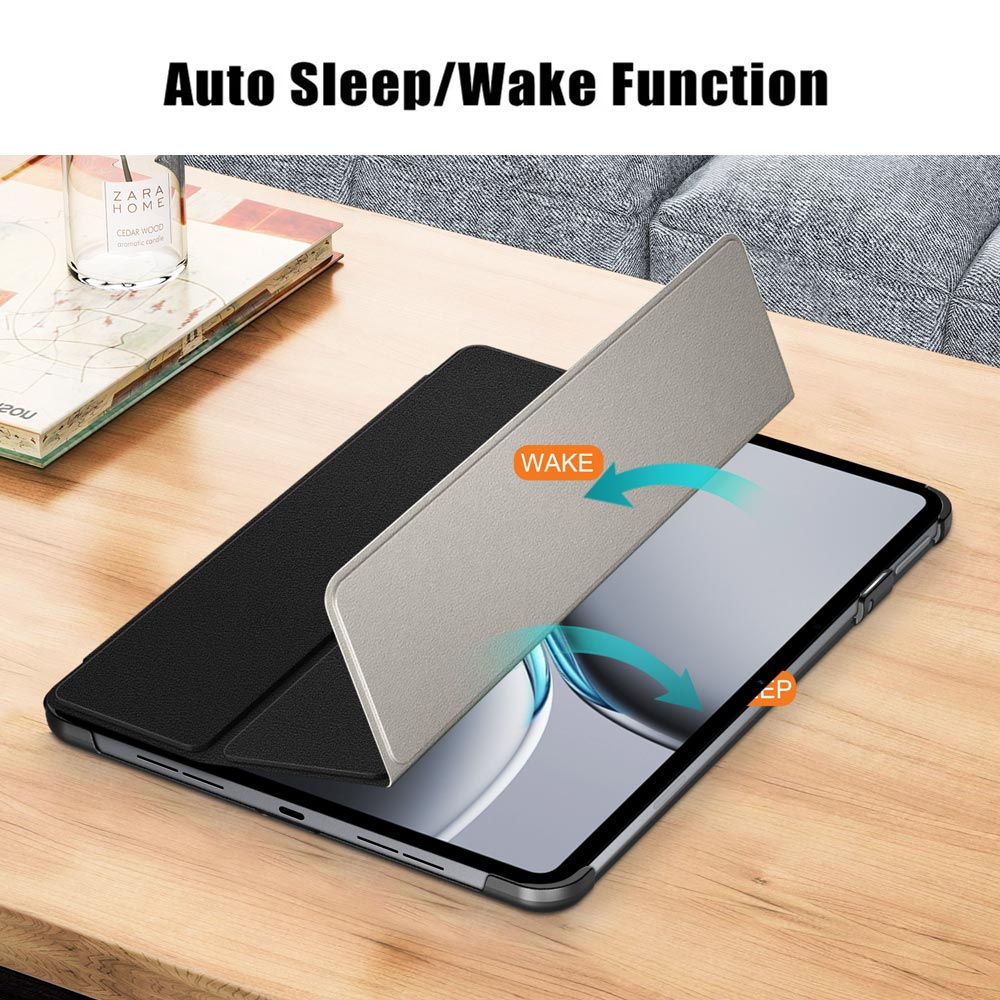 ARMOR-X OnePlus Pad 2 shockproof case, impact protection cover. Auto sleep / wake function.