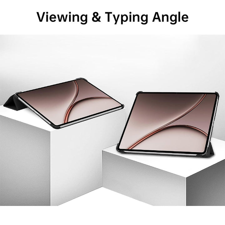 ARMOR-X OnePlus Pad 4 Smart Tri-Fold Stand Magnetic PU Cover.