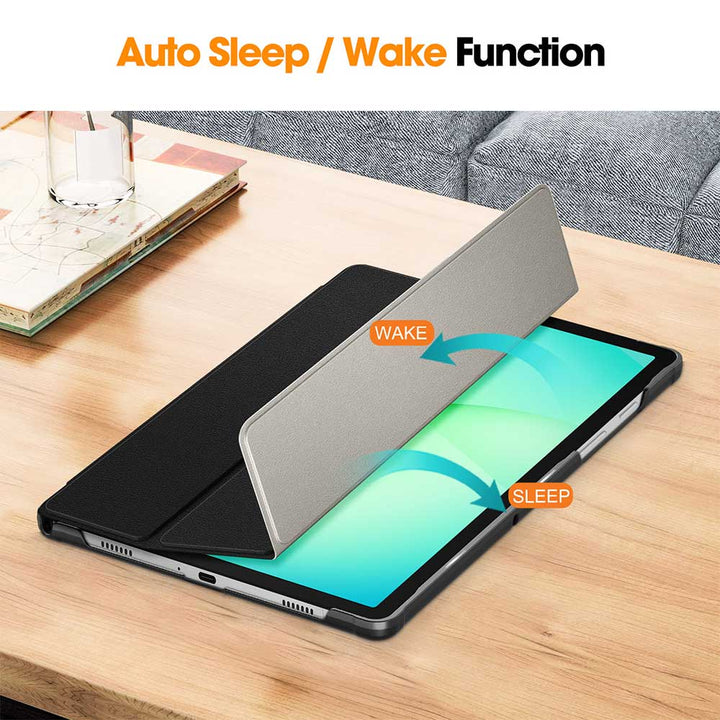 ARMOR-X Samsung Galaxy Tab A11+ A11 Plus ( 11" ) SM-X230 / SM-X235 / SM-X236 shockproof case, impact protection cover. Auto sleep / wake function.