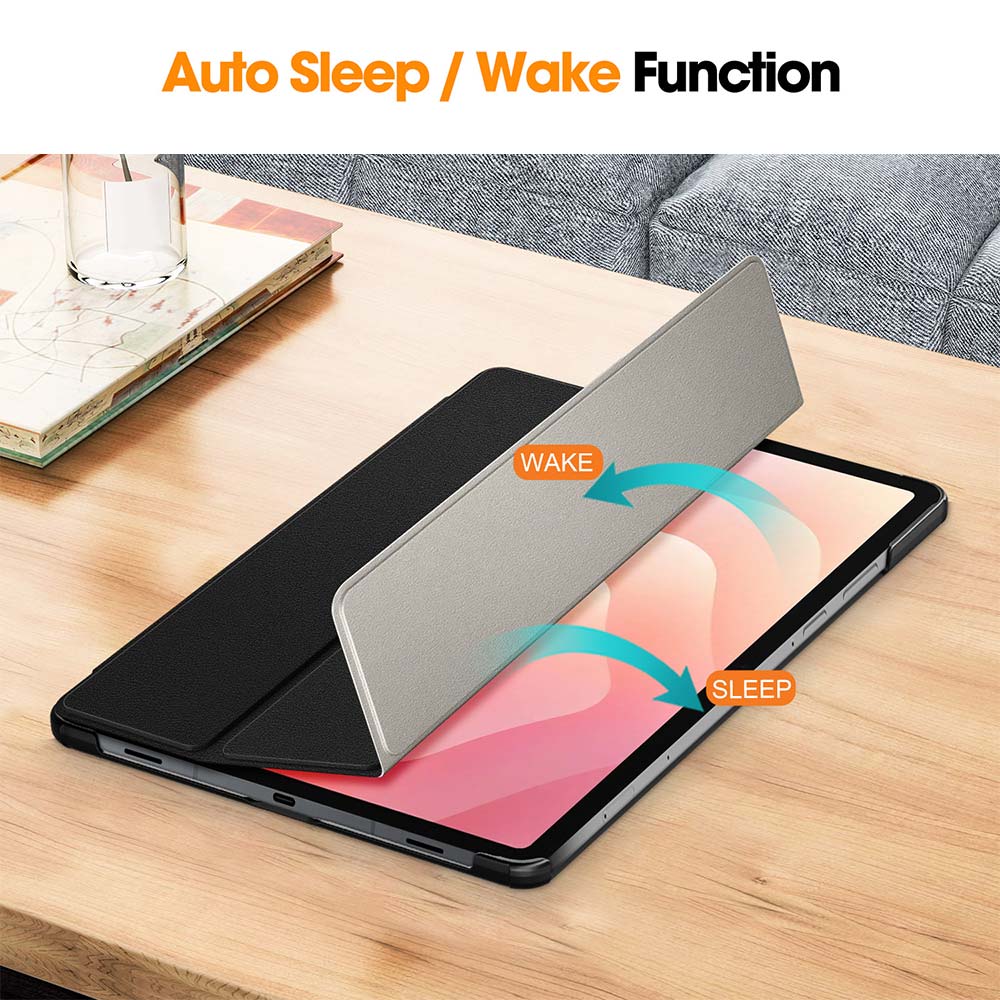 ARMOR-X Samsung Galaxy Tab S12+ S12 Plus SM-X840 / X846 shockproof case, impact protection cover. Auto sleep / wake function.