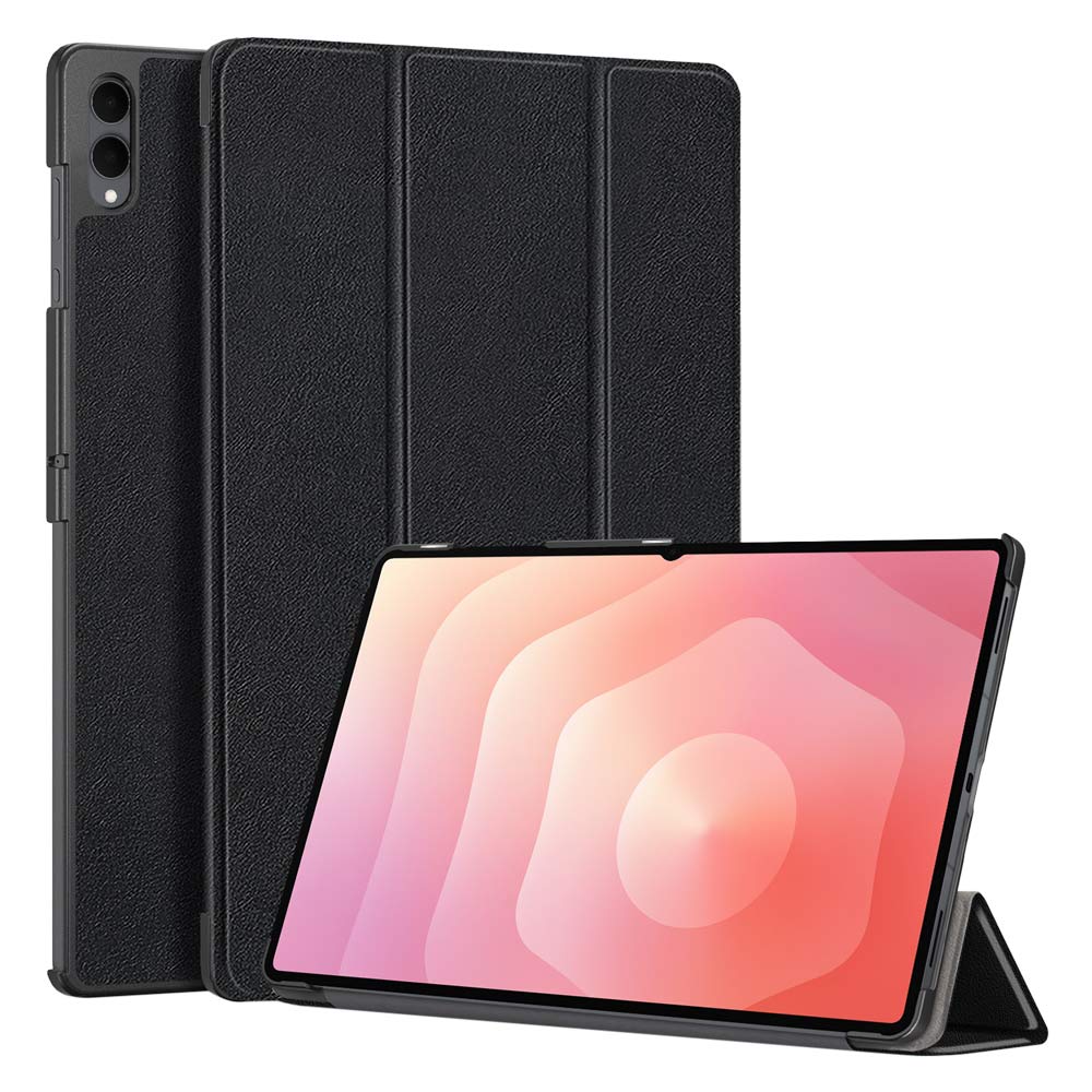 ARMOR-X Samsung Galaxy Tab S11 Ultra SM-X930 / X936 shockproof case, impact protection cover. Smart Tri-Fold Stand Magnetic PU Cover. Hand free typing, drawing, video watching.