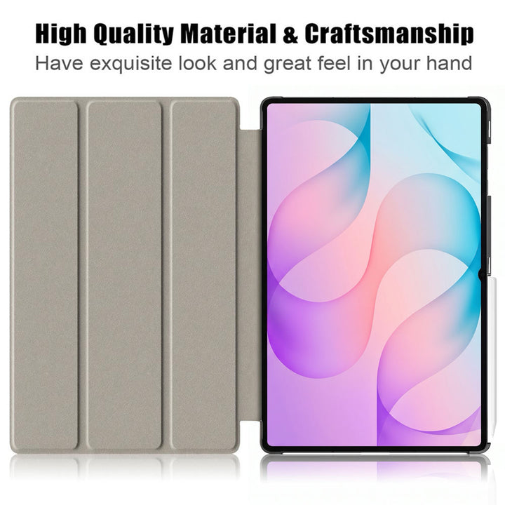 ARMOR-X Samsung Galaxy Tab S12 Ultra SM-X940 / X946 Smart Tri-Fold Stand Magnetic PU Cover. With high quality material &amp; craftsmanship.