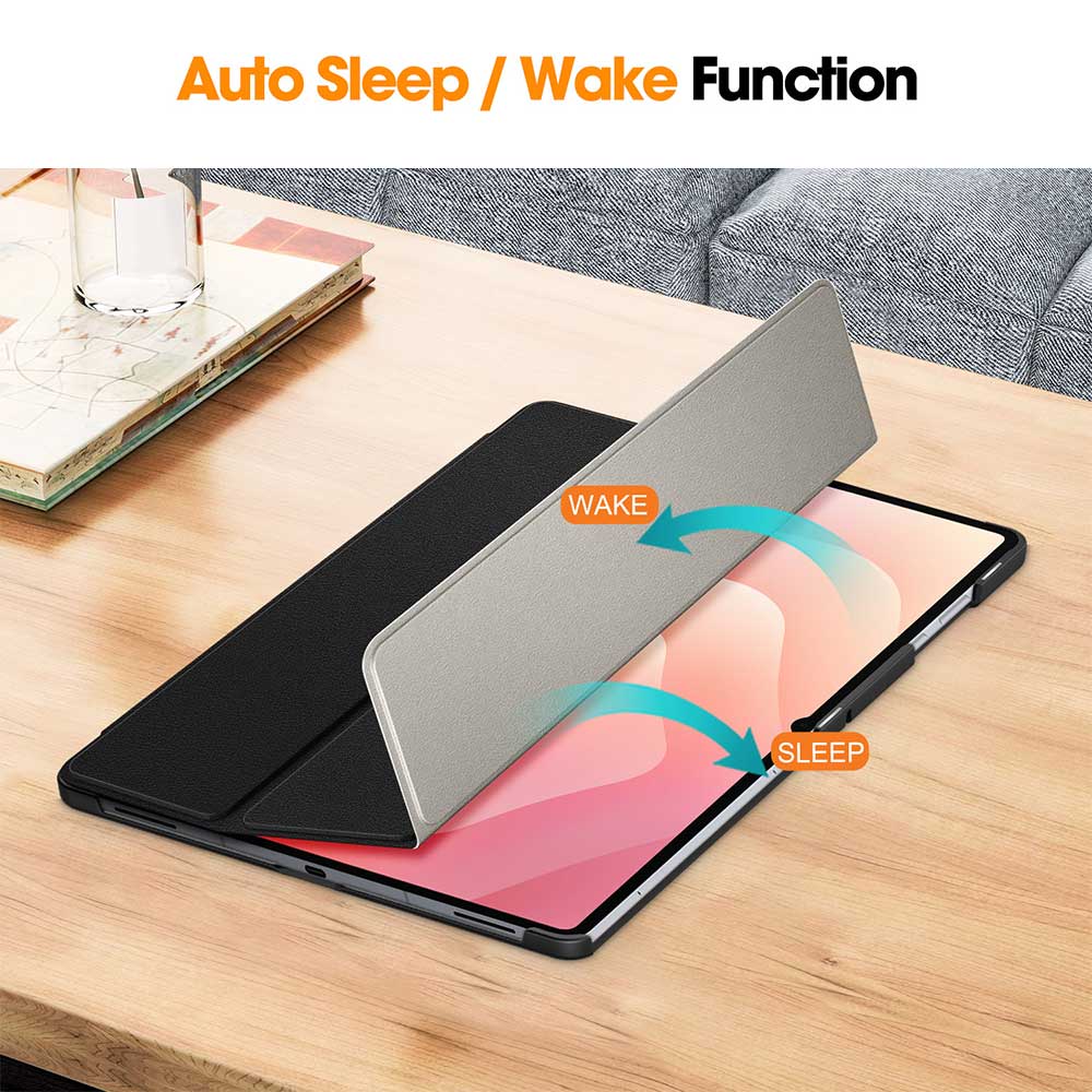 ARMOR-X Samsung Galaxy Tab S12 Ultra SM-X940 / X946 shockproof case, impact protection cover. Auto sleep / wake function.